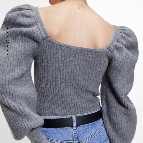 ZARA WOOL BLEND KNIT SWEATER NWT - Picture 10 of 13